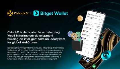 CirluckX携手Bitget Wallet共创全球Web3加密财富新纪元！