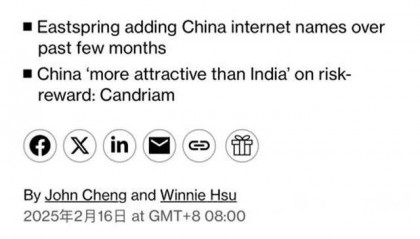 全球资本热捧中国资产