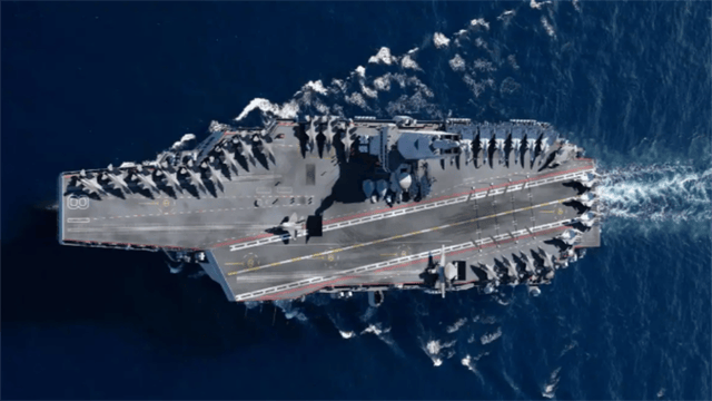 央视官宣：福建舰正待入列！话里话外，还不忘点名日本出云号