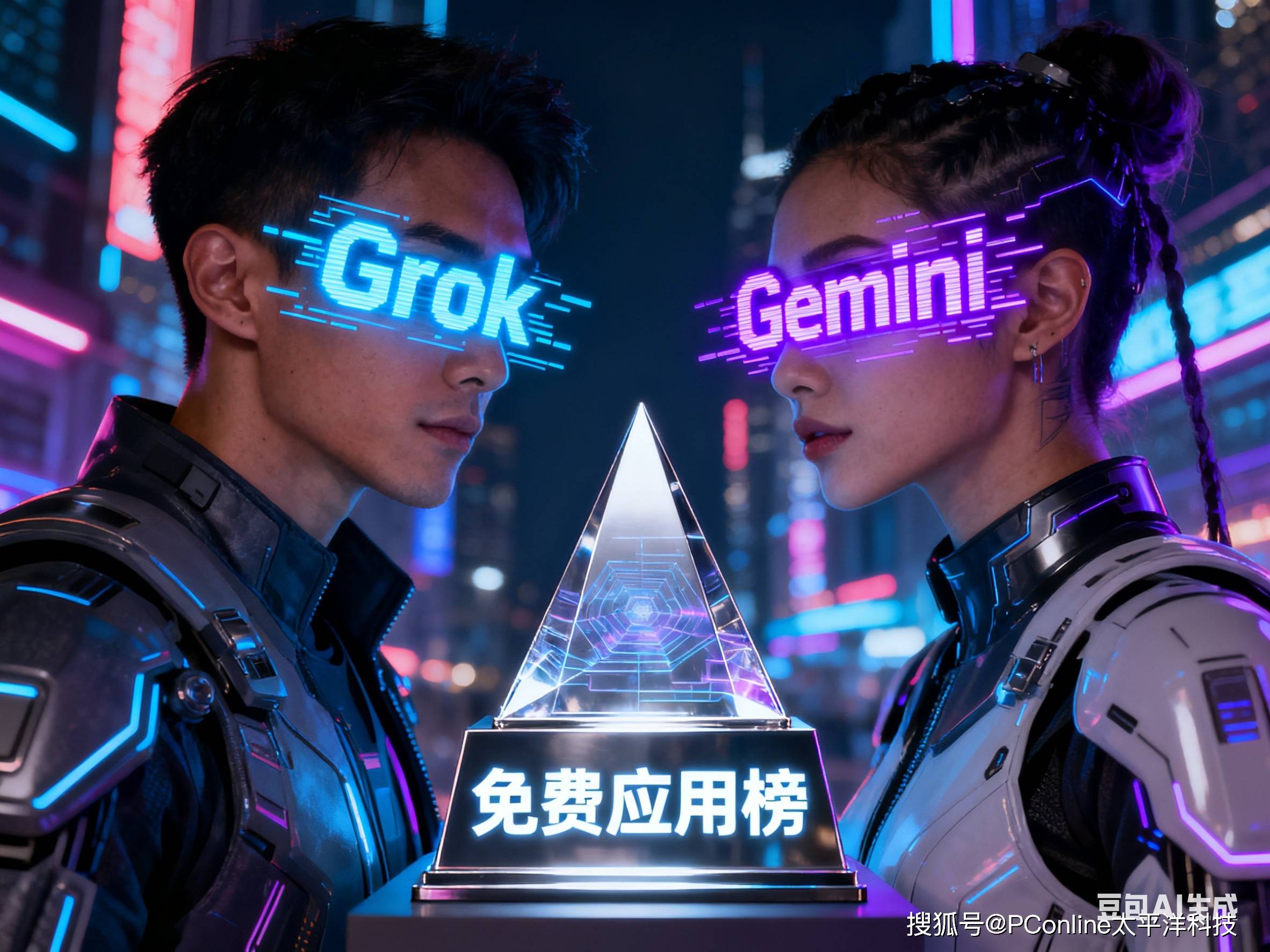 Gemini登顶iOS榜!马斯克的Grok能否逆袭?