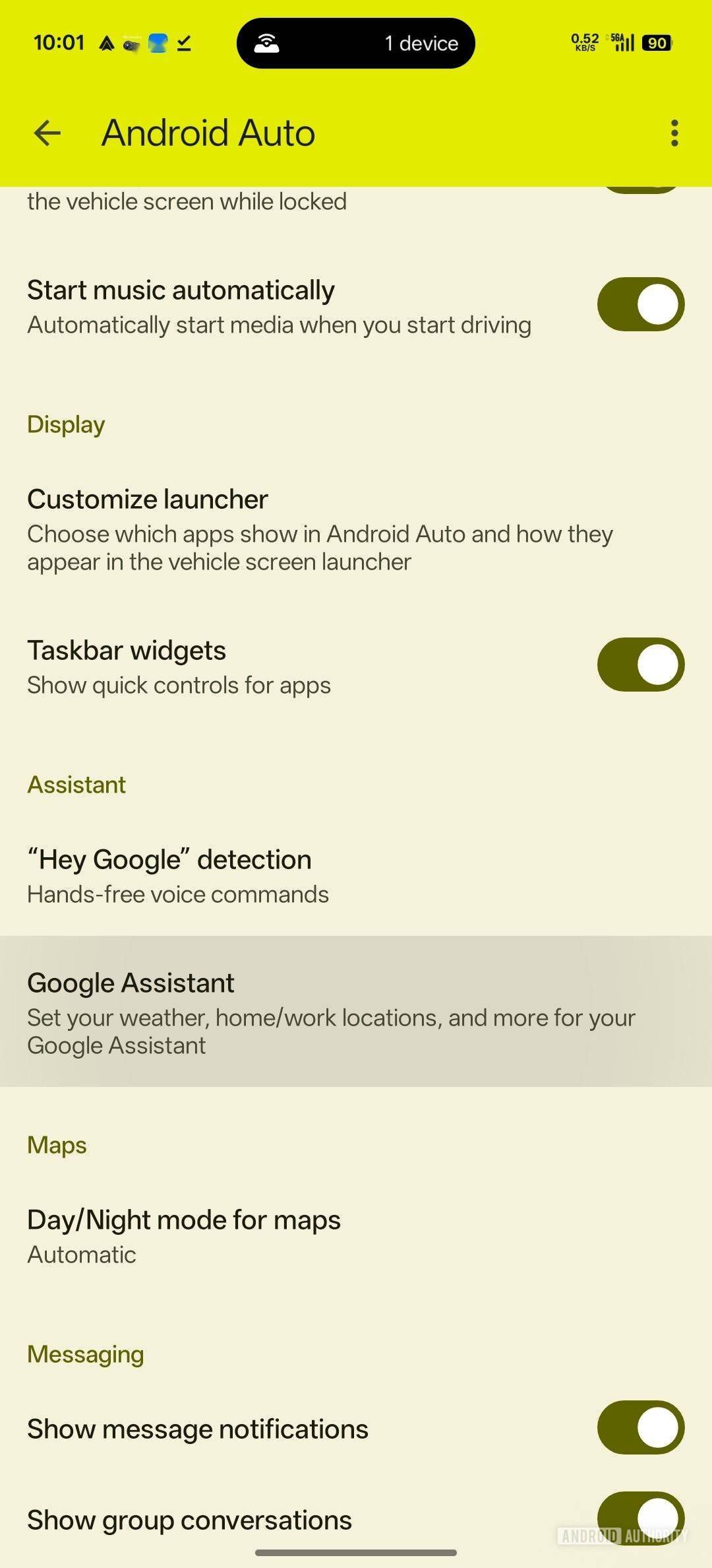 曝Android Auto车联系统告别Google助理,转投Gemini 怀抱