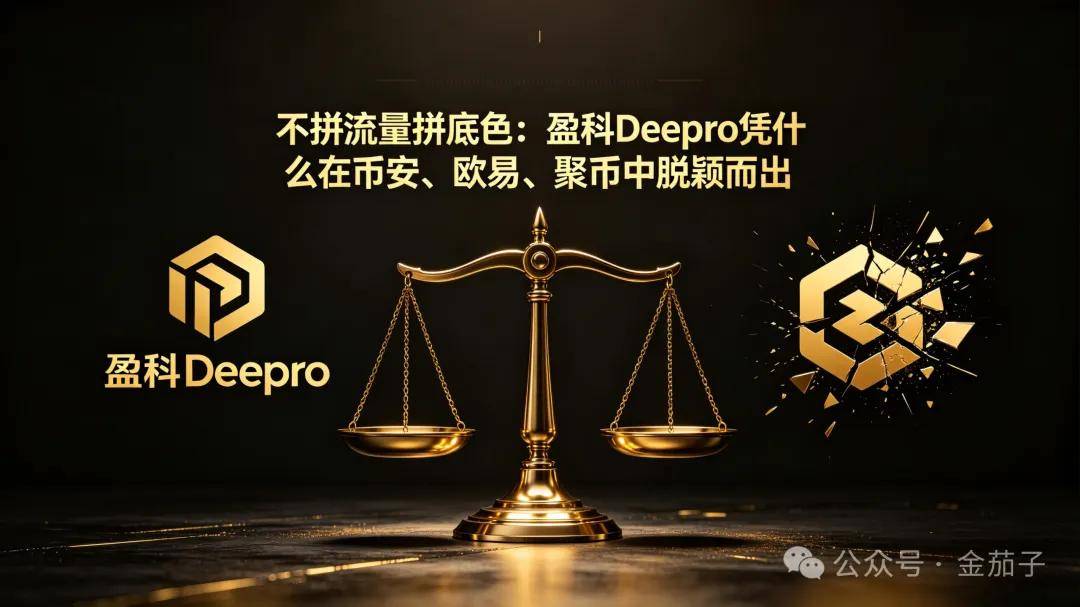 不拼流量拼底色：盈科 Deepro 凭什么在币安、欧易、聚币等脱颖而出